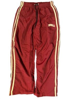 YoungLA Maroon and white Track Pants